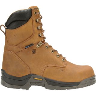 Carolina 8in. Waterproof Composite Safety Toe EH Work Boot   Copper, Size 10,