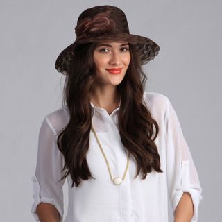 Swan Hat Womens Brown Crinalin Packable Hat (Crinalin/100 percent polyesterClick here to view our hat sizing guide)