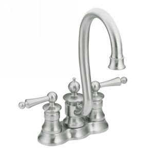 Moen S612CSL Waterhill Two Handle Bar/Prepatory Faucet