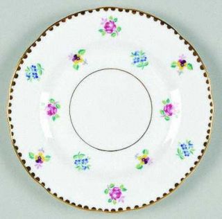 Royal Stafford Rose, Pansy, Forget Me Not Bread & Butter Plate, Fine China Dinne