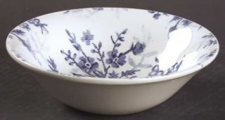 Johnson Brothers Blue Tapestry Coupe Cereal Bowl, Fine China Dinnerware   Option