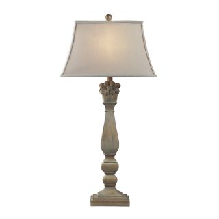 Dimond Lighting 1 light Bleached Wood Table Lamp
