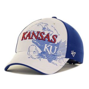 Kansas Jayhawks 47 Brand NCAA Chromite Cap