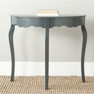 Safavieh Aggie Ash Grey Console (Ash greyMaterials Elm woodDimensions 30.1 inches high x 33.9 inches wide x 14.4 inches deepThis product will ship to you in 1 box.Assembly required )