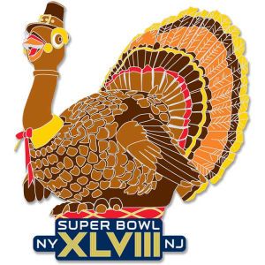 Super Bowl XLVIII Wincraft Super Bowl XLVIII Thanksgiving Parade Pin