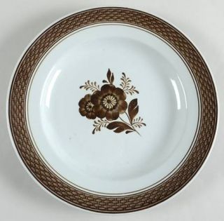 Royal Copenhagen Tranquebar Brown Dinner Plate, Fine China Dinnerware   Brown Ro