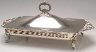 Wallace Baroque (Silverplate,Hollowware,Older) Bake & Serve Buffet Dish with No