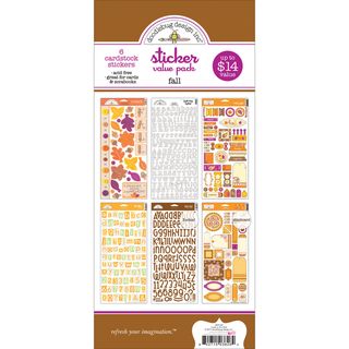 Themed Value Pack Stickers fall