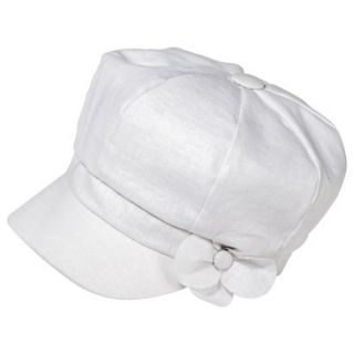 Mossimo Supply Co. Conductor Hat with Flower   White