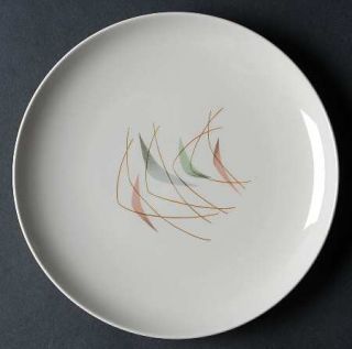 Franciscan Swing Time Salad Plate, Fine China Dinnerware   Geometric,Tan Lines,P