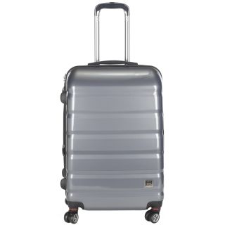Lotus Pheonix 20 inch Grey Hardside Carry On Upright Suitcase (GreyWeight 8 poundsTop and side carry handle for easy liftingWheeled Yes360 degree spinner wheels lets you move in any direction with exceptional easeExterior dimensions 22.8 inches high x 