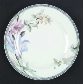Studio Nova Classic Garden Dinner Plate, Fine China Dinnerware   Pastel Floral,
