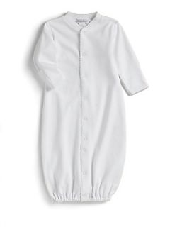 Kissy Kissy Infants Pima Cotton Convertible Gown/White   White