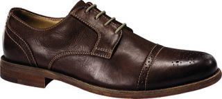 Mens Dockers Harkness   Brown Distressed Burnishable Full Grain Leather Lace Up