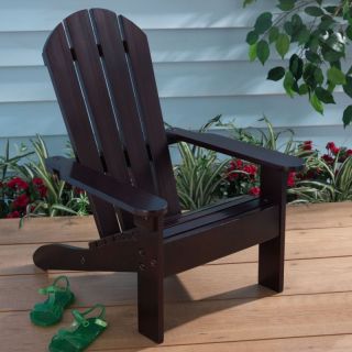 KidKraft Adirondack Chair   Espresso Dark Brown   00085