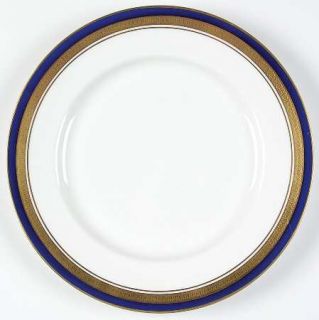 John Aynsley Cobalt Royale Dinner Plate, Fine China Dinnerware   Bone,Cobalt Blu