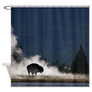  Yellowstone Iconic Buffalo Shower Curtain  Use code FREECART at Checkout