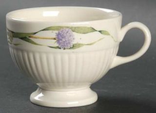 Wedgwood Posy Edme Footed Cup, Fine China Dinnerware   Edme,Multimotif Floral Ce