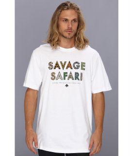 L R G Savage Safari Tee Mens T Shirt (White)
