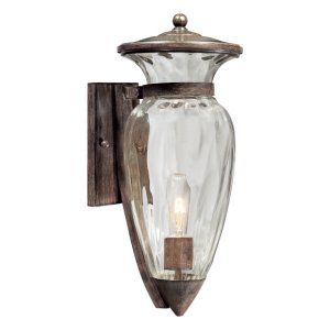 The Great Outdoors TGO 9292 357 Tuscan Way 1 Light Wall Mount