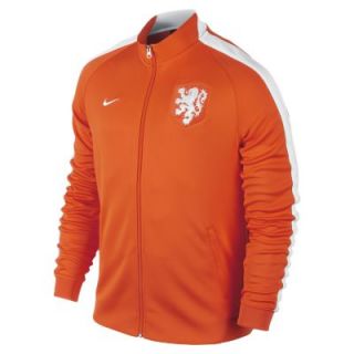 Netherlands N98 Authentic International Mens Track Jacket   Safety Orange
