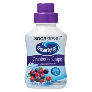 SodaStream Ocean Spray Cranberry Grape Sparkling Juice Mix