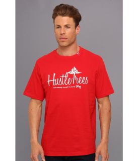 L R G Core Collection Hustle Trees Tee Mens T Shirt (Red)
