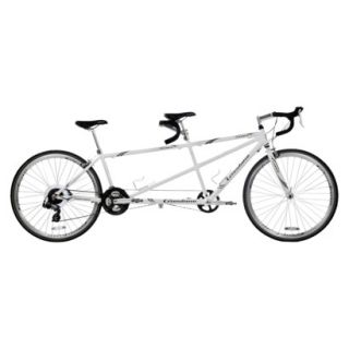 Giordano Adult Viaggio 36 Tandem Bike   White