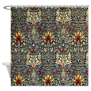  Morris Snakeshead Design Shower Curtain  Use code FREECART at Checkout
