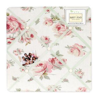 Sweet Jojo Designs Rileys Roses Fabric Bulletin Board (Microsuede)