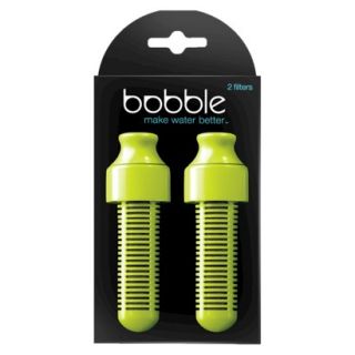 Bobble Water Bottle Filters   Lime Green (2 Pack)