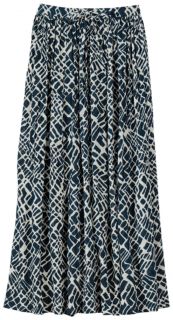 Abstract print Easy fitting Skirt