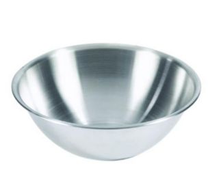 Browne Foodservice Mixing Bowl, 20 qt, Rolled Edge, Heavy Duty 18/8 Stainless Steel