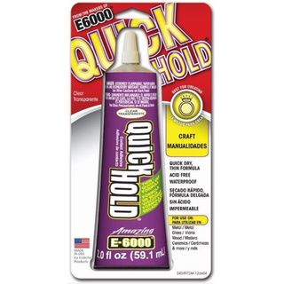 E6000 Quick Hold Adhesive (2 Ounce) (ClearDimensions Package contains a 2 ounce tube of E6000 adhesive )