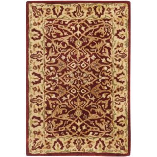 Handmade Persian Legend Rust/ Beige Wool Rug (2 X 3)