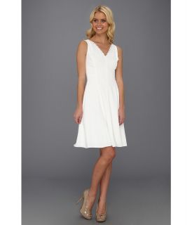 Elie Tahari Josephina Dress Womens Dress (White)