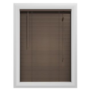 Bali Essentials 1 Aluminum Horizontal Blind   Char Brown(36x72)