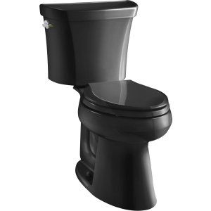 Kohler K 3987 7 WELLWORTH Two Piece Round Dual Flush Toilet