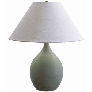 House of Troy HOU GS300 CG Scatchard 22.5 Stoneware Table Lamp