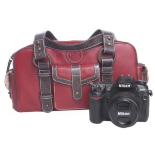 Jill e Leather Camera Bag   Red (769367)