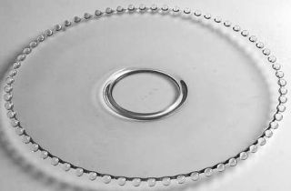 Imperial Glass Ohio Candlewick Clear (Stem #3400) 14 Sandwich Plate   Clear, St
