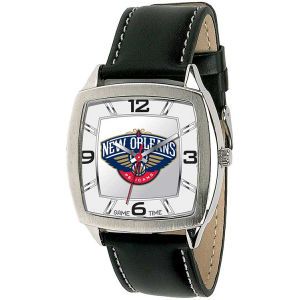 New Orleans Pelicans Game Time Pro Retro Leather Watch