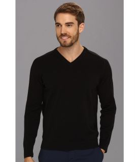 adidas Golf Textured V Neck Sweater Mens Sweater (Black)