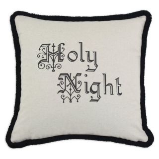 D Kei Inc DKei Holy Night Pillow with Black Brush   P17 HOL05 NO BK
