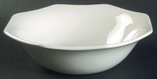 J & G Meakin Liberty White Coupe Cereal Bowl, Fine China Dinnerware   White, Oct