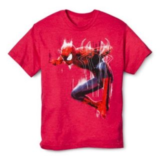 Spiderman Boys Graphic Tee   Red L