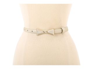 Vince Camuto 3/4 Genuine Leather Panel Belt With Bow Buckle Womens Belts (Gold)