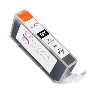 Sophia Global Compatible Ink Cartridge Replacement For Canon Cli 226 (remanufactured) (GreyPrint yield Meets Printer Manufacturers Specifications for Page YieldModel 1ea CLI 226 GYPack of 1 (1 Grey)This high quality item has been factory refurbished. P