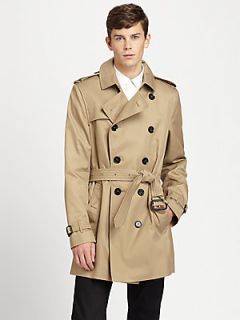 Burberry London Britton Modern Fit Trenchcoat   Fallow