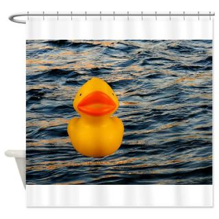  Duckie on the Water Shower Curtain  Use code FREECART at Checkout